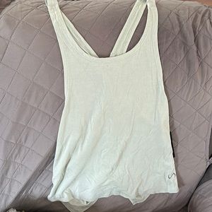TLF cross cross tie back workout tank top